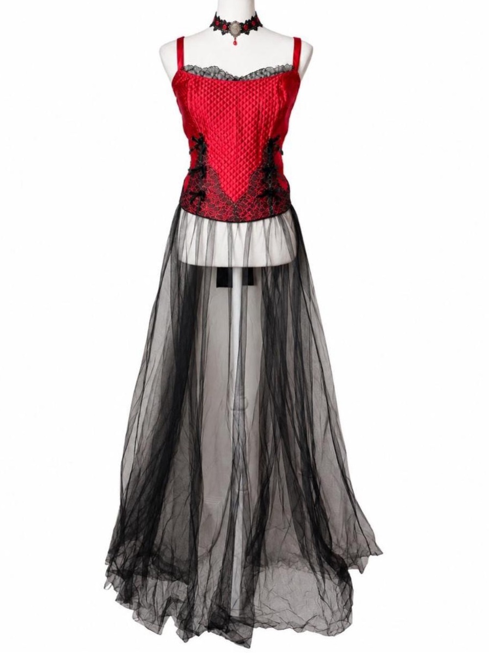 Sexy Goth Vampire Costume